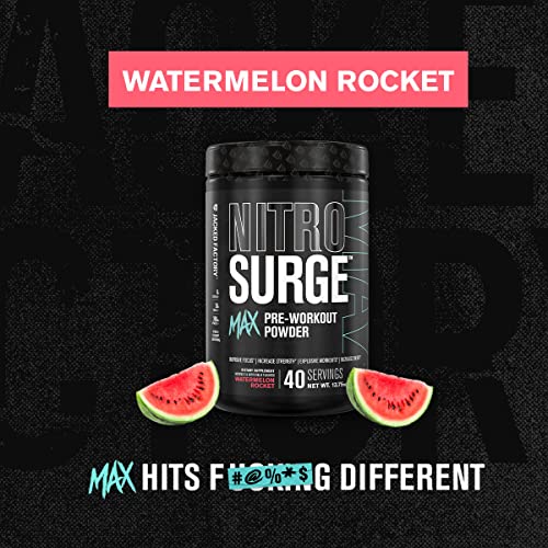 Jacked Factory Nitrosurge Max Nootropic Pre Workout Powder - Premium Pre Workout Jacked Factory uk supplements