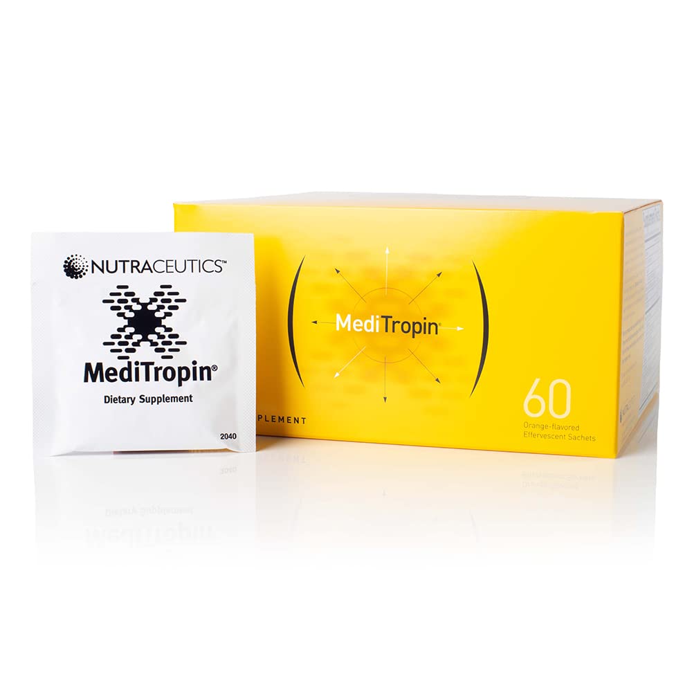 Nutraceutics Meditropin – Anti-Aging Amino Acid Supplement for Adults – Supports Natural Growth Hormone Production, Vitality & Recovery – 60 Sachets Nutraceutics uk supplements