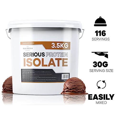 The Bulk Protein Company, Serious Protein Isolate – 3.5kg – Whey Protein Iso The Bulk Protein Company uk supplements