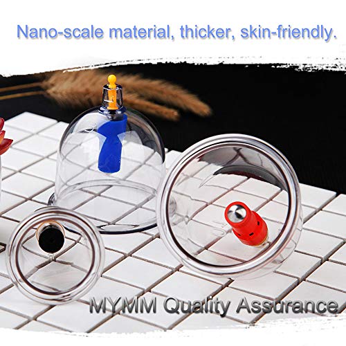 MYMM 12 Cupping Cups Sets Biomagnetic Traditional Professional Chinese Therapy Massage MYMM uk supplements