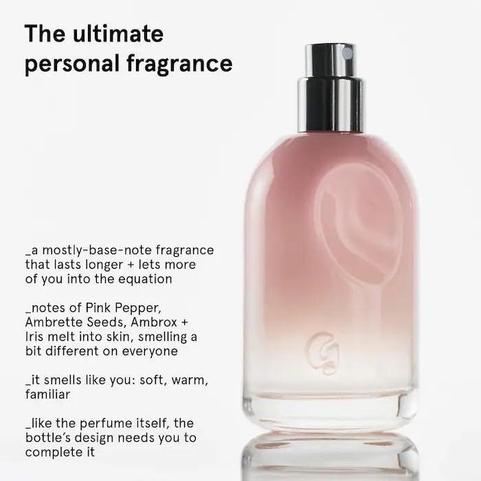 Glossier You Limited Edition Eau de Parfum Holiday Gift Set - Full Size Spray (1.7oz / 50ml) and Travel Size Rollerball (0.27oz / 8ml) Glossier uk supplements