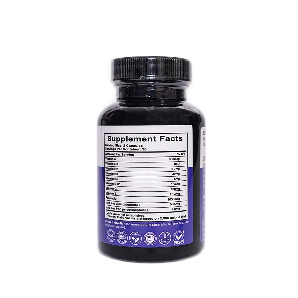 Yogivita Men’s Multivitamin – Complete Wellness, Energy & Immunity Support – Vegan, Gluten-Free, 60 Capsules Yogivita uk supplements