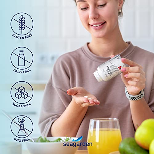 Seagarden Marine Collagen Capsules + Vitamin C | Collagen Peptides (Type I & III) SEAGARDEN uk supplements