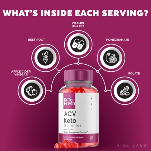 (3 Pack) Keto Fresh ACV Gummies, Keto Fresh ACV Gummies for Advanced Weight Loss rize labs uk supplements
