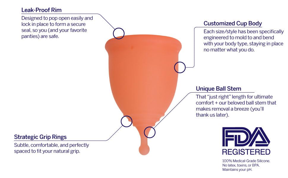 Pixie Cup Soft Menstrual Cup - Ranked 1 for Most Comfortable Reusable Period Cup - Buy One We Give One Pixie Cup uk supplements