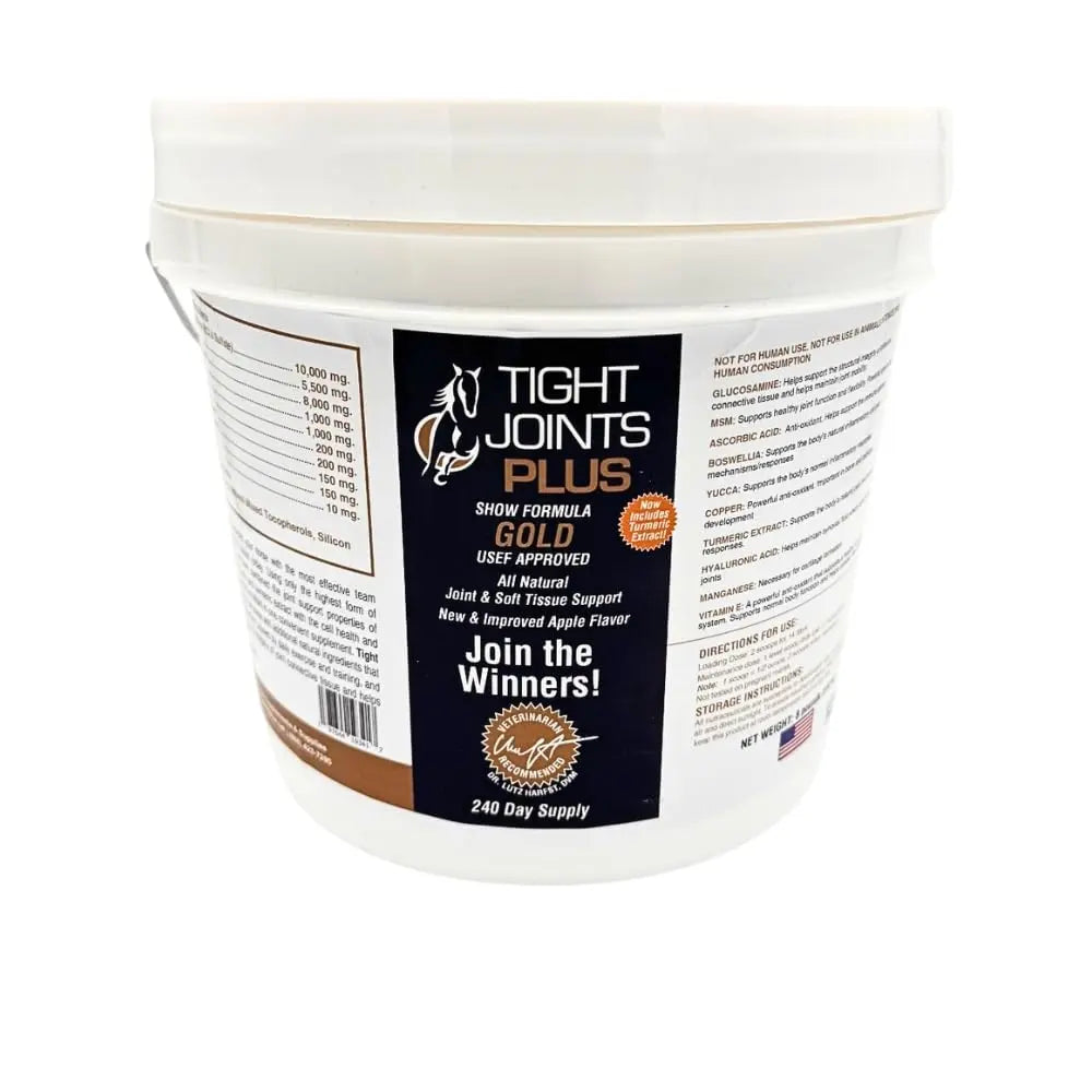 TIGHT JOINTS PLUS - Show Formula Gold USEF Approved- All Natural Joint and Soft Tissue Support - 240 Day Supply 8Lbs TIGHT JOINTS PLUS uk supplements
