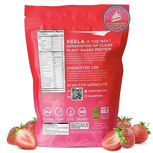 XEELA Plant Based Vegan Protein Powder - Independently Tested - 25g High Protein XEELA uk supplements