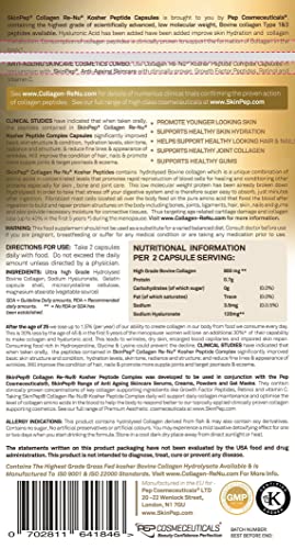 SkinPep Collagen Re-Nu Bovine Liquid Shot - The Anti-Ageing Collagen Bovine Collagen Skin Pep uk supplements