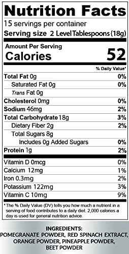 Nutrigardens Spin Boost Nitric Oxide Red Spinach Nitrate Pre-Workout Powder Concentrated Nutrigardens uk supplements