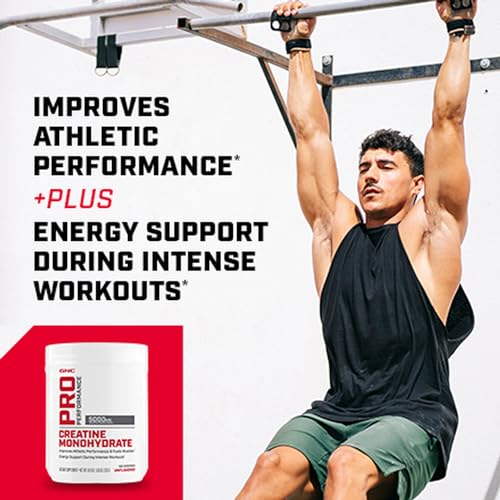 GNC Pro Performance Pro Performance Creatine Monohydrate - 50 Servings GNC uk supplements