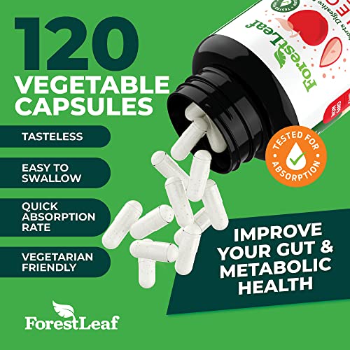 ForestLeaf - Apple Cider Vinegar Capsules with Cayenne Pepper Powder 1200mg ForestLeaf uk supplements