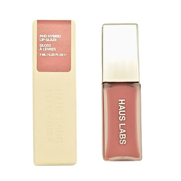 Haus Labs PhD Hybrid Lip Glaze Plumping Gloss - Guava - Soft Warm Pink Haus Laboratories uk supplements