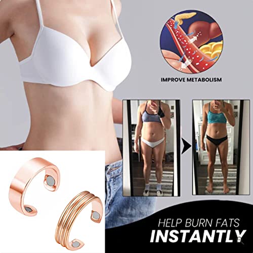 CSIYANJRY99 2-4PCS Lymphatic Drainage Ring for Women Men,Lymph Detox Ring Therapy CSIYANJRY99 uk supplements