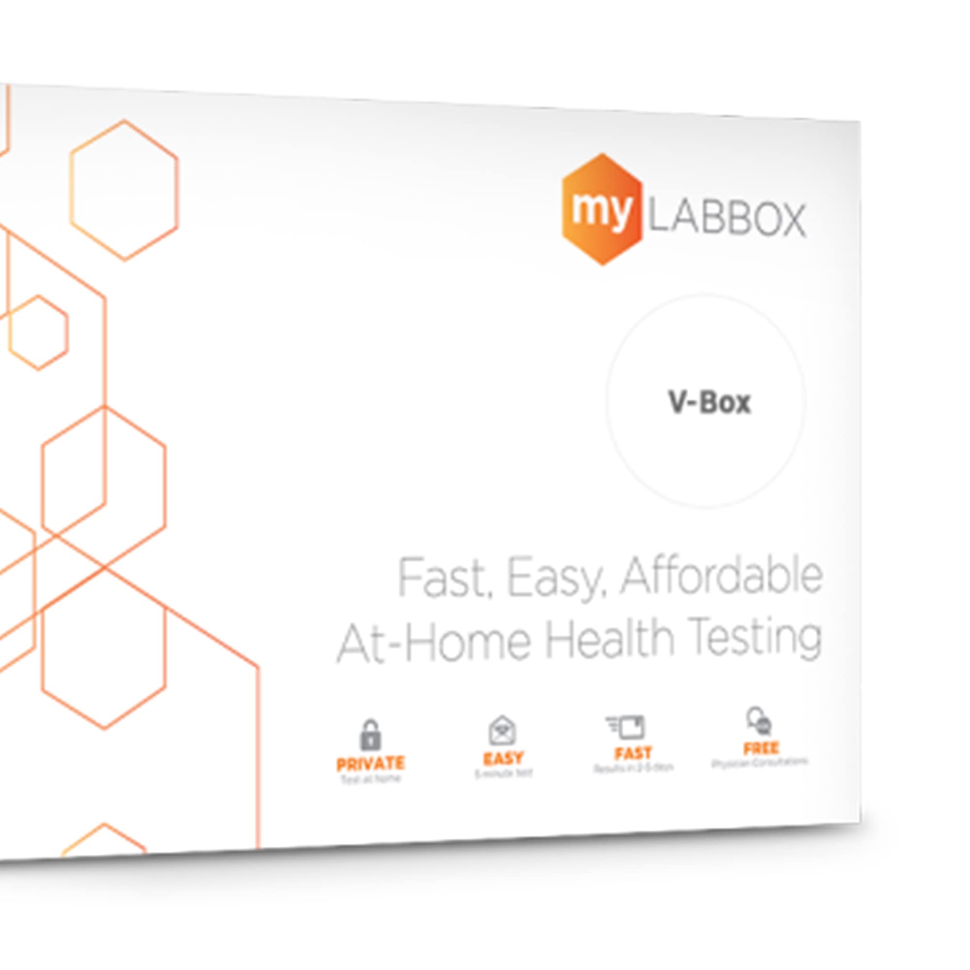 myLAB Box STD at Home Test for Yeast, Vaginal Health Combo CLIA Lab Certified Results myLAB Box uk supplements