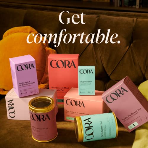 Cora Boric Acid Suppositories | Vaginal Suppository | pH Balance | Prevent Imbalance and Irregular Odor Cora uk supplements