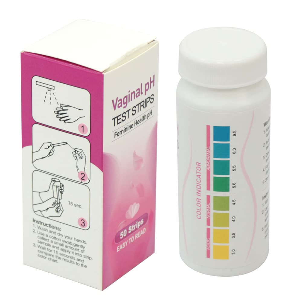 Colilove Vaginal Health PH Test Strips (50cnt) Feminine Vaginal PH Balance Test Strips Monitor Colilove uk supplements