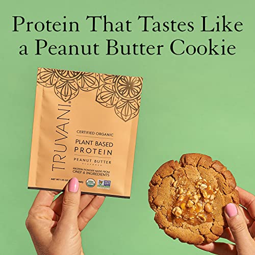 Truvani Organic Vegan Protein Powder Sample Pack - 20g of Plant Based Protein, Organic Truvani uk supplements