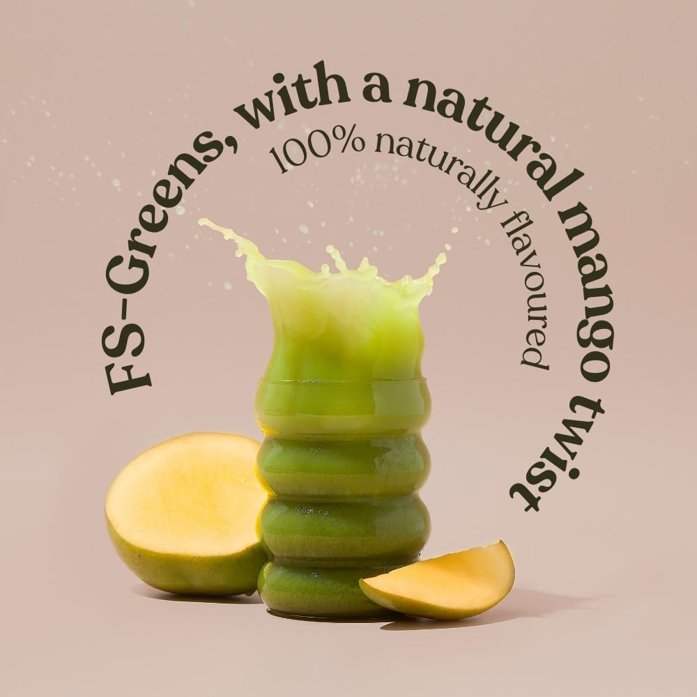 FS-Greens | 21 Advanced Greens, Superfoods, and Adaptogens Including KSM-66 Free Soul uk supplements