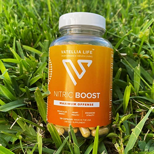 Vatellia Life Nitric Boost - Nitric Oxide for Blood Pressure Support, Natural Circulation Vatellia Life uk supplements