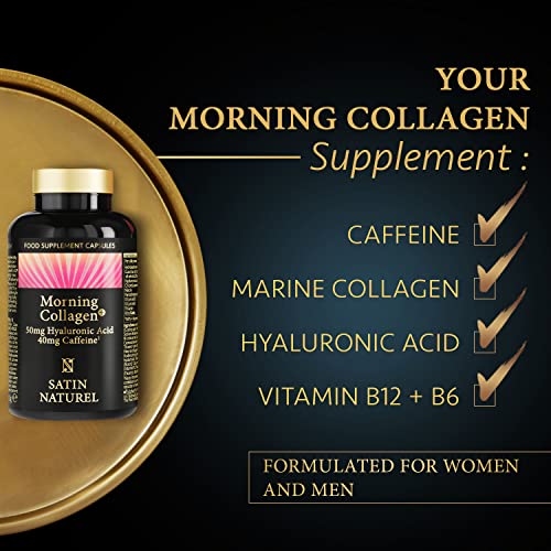 Marine Collagen - 60 Capsules of Type 1 Hydrolysed Marine Collagen SatinNaturel uk supplements