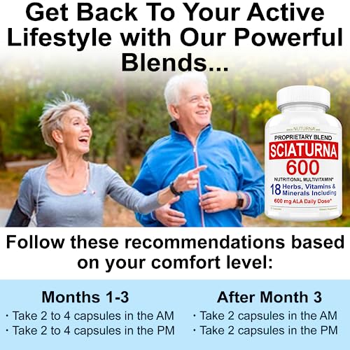 Sciatica Supplement with 600 mg Alpha Lipoic Acid - Sciatic Nerve Support Nuturna uk supplements