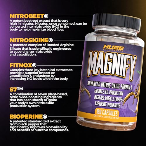 Huge Supplements Magnify, Pump Pills & Nitric Oxide Supplement, Scientifically Based Huge Supplements uk supplements