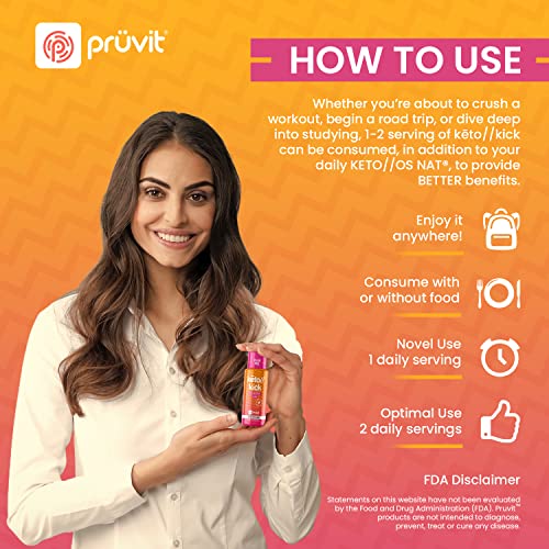 Pruvit Keto Kick Strawberry Kiwi Exogenous Ketones Exalt The Benefits of Natural Slim PRÜVIT uk supplements