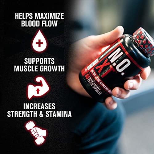 N.O. XT Nitric Oxide Supplement with Nitrosigine L Arginine & L Citrulline for Muscle Growth Jacked Factory uk supplements