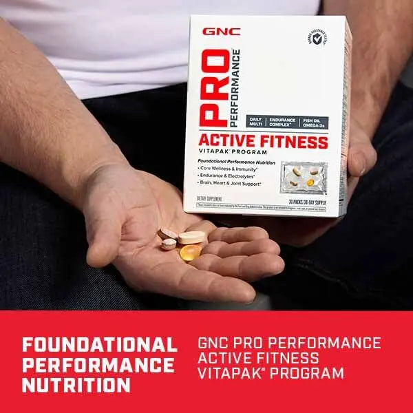 GNC Pro Performance Active Fitness Vitapak Program | 30 Servings GNC uk supplements