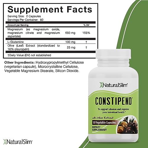 NaturalSlim Constipend - Laxative for Constipation Relief, and Colon Cleanse Supplement NaturalSlim uk supplements