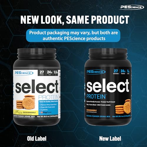 PEScience Select Low Carb Protein Powder, Snickerdoodle, 27 Serving, Keto Friendly PEScience uk supplements