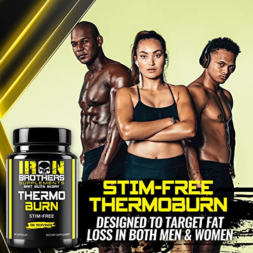 Stimulant Free Fat Burners for Women and Men – Weight Loss - Non Stim Thermogenic Fat Iron Brothers Supplements uk supplements