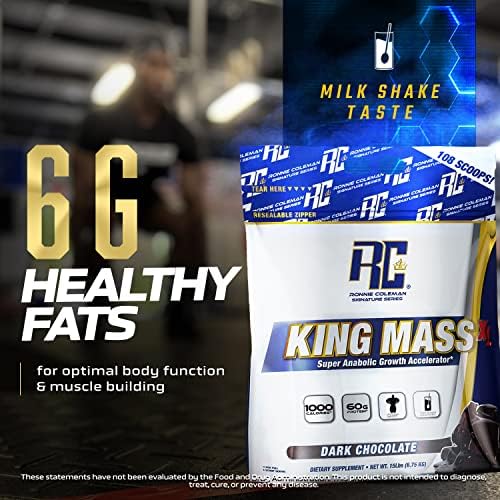 Ronnie Coleman Signature Series King Mass XL Protein Powder, Weight and Muscle Gainer Ronnie Coleman Signature Series uk supplements