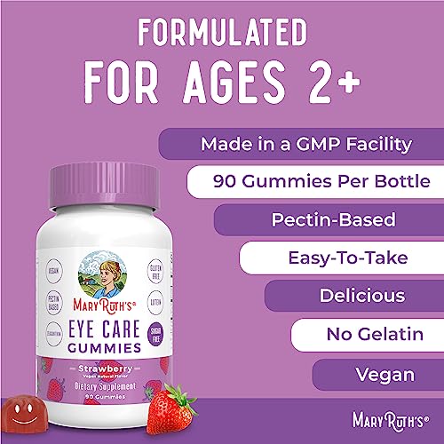 MaryRuth's Eye Care Gummies | Zeaxanthin and Lutein | 45 Day Supply MaryRuth Organics uk supplements