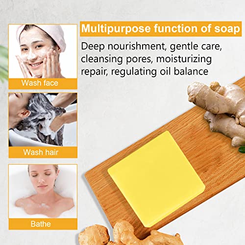 REVIGLAM Ginger Bar Soap, Vegan Slimming Ginger Bath Soap, Effective Weight Loss REVIGLAM uk supplements