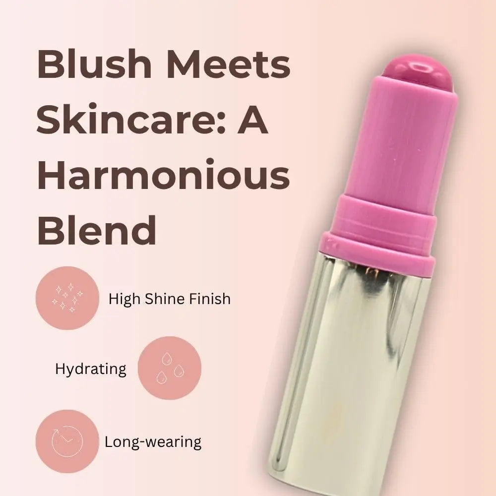 Haus Labs Color Fuse Longwear Hydrating Glassy Lip + Cheek Blush Balm Stick - Glassy Lilac Haus Laboratories uk supplements