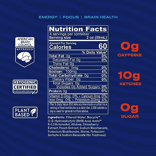 KENETIK Clean Energy Drink Mix, Sugar Free & Caffeine Free Drinkable Ketones For Energy Kenetik uk supplements