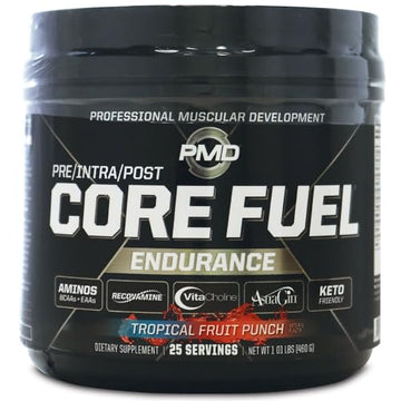 PMD Sports Core Fuel Endurance, Performance & Recovery - BCAAs, EAAs, Beta Alanine PMD uk supplements