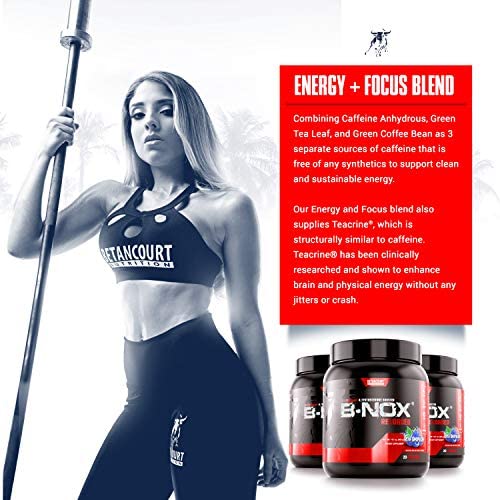 Betancourt Nutrition B-Nox Reloaded Pre Workout | Energy + Focus | Beta Alanine Betancourt Nutrition uk supplements