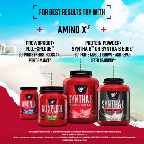 BSN Nutrition Amino X Supplement with Vitamin D, Vitamin B6 and Amino Acids BSN uk supplements