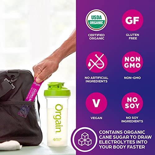 Orgain Organic Hydration Packets, Electrolytes Powder - Berry Hydro Boost Orgain uk supplements