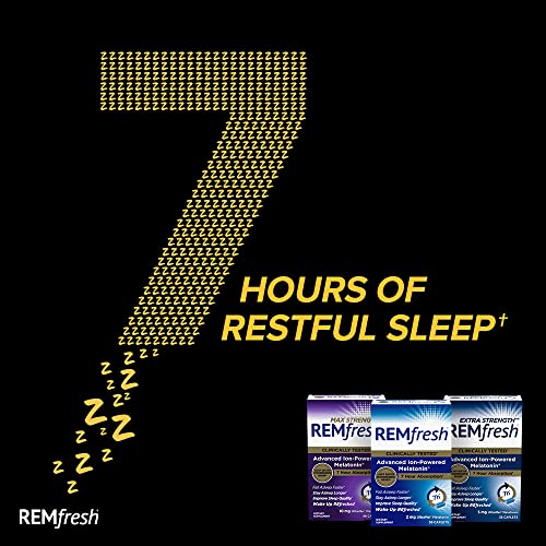 REMfresh 2mg Advanced Melatonin Sleep Aid Supplement (36 Caplets) REMfresh uk supplements