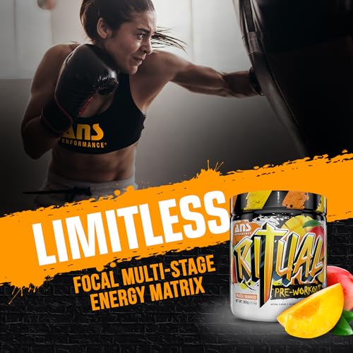 ANS Performance Ritual Pre Workout (30 Servings, 12.7 oz) - Complete Preworkout Formula ANS Performance uk supplements