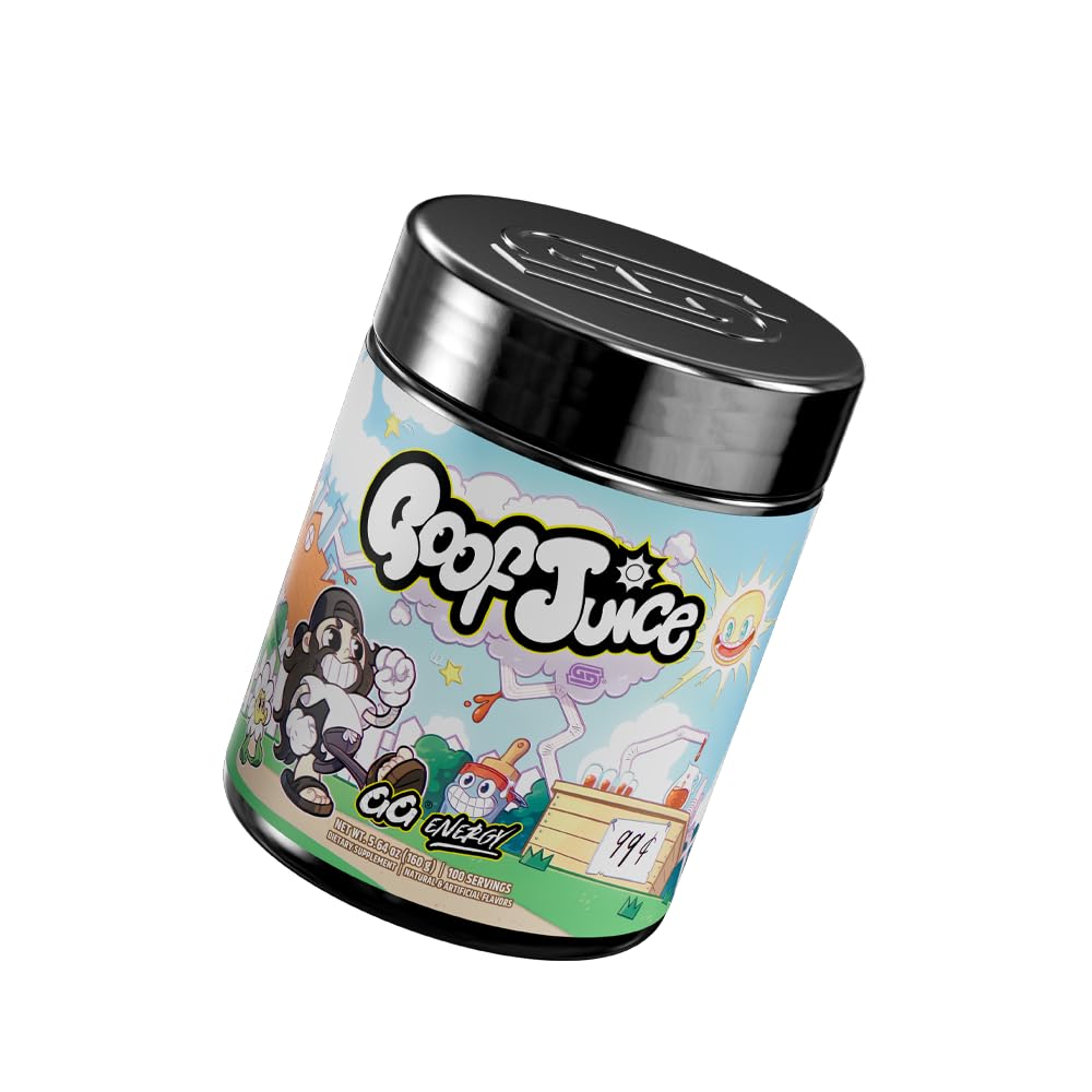 Gamer Supps GG Energy - Goof Juice by MoistCr1TiKaL (100 Servings) - Keto Friendly Gaming Energy and Nootropic Blend, Sugar Free + Organic Caffeine + Vitamins + Immune Support, Powder Drink Gamer Supps uk supplements