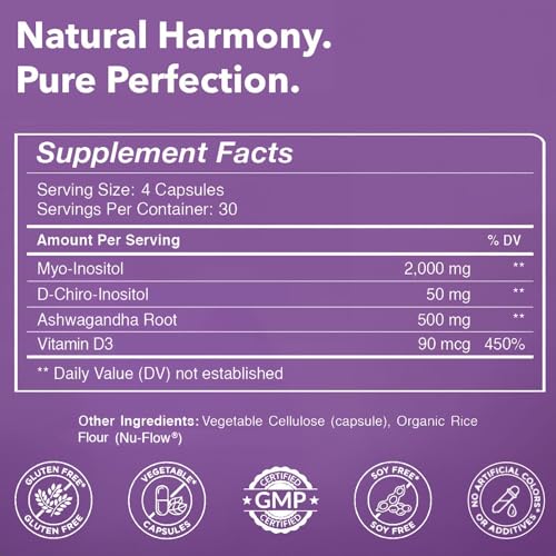 Intimate Rose Myo-Inositol & D-Chiro Inositol Blend - 40:1 Blend - Fertility, Hormonal Balan Intimate Rose uk supplements
