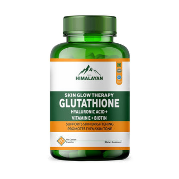 Divyhimalayan L-Glutathione 1000mg - 98% Pure Reduced Form with Vitamin C & ALA for Radiant Skin, Antioxidant & Immune Support - 60 Capsules Divya Himalayan uk supplements