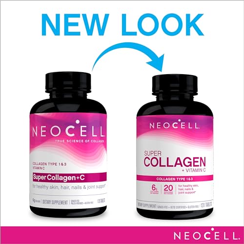 Neocell Super Collagen Vitamin C - Pack of 120 Tablets Neocell uk supplements
